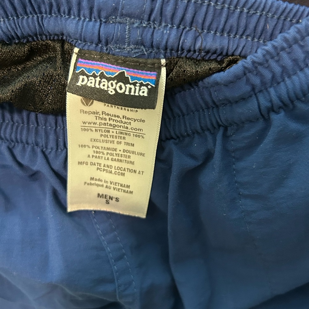 Patagonia Men's Royal Blue Shorts - Picture 2 of 3